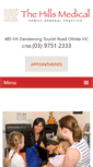 Mobile Screenshot of hillsmedical.com.au